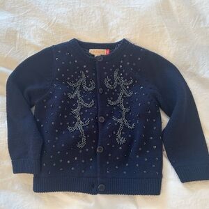 Gorgeous beaded pink chicken cardigan